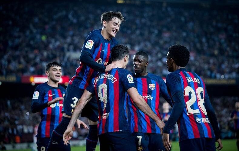 تشكيل برشلونة ضد جيرونا اليوم في الدوري الاسباني 2023