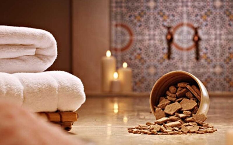 طريقة عمل الحمام المغربي في المنزل لتفتيح الجسم