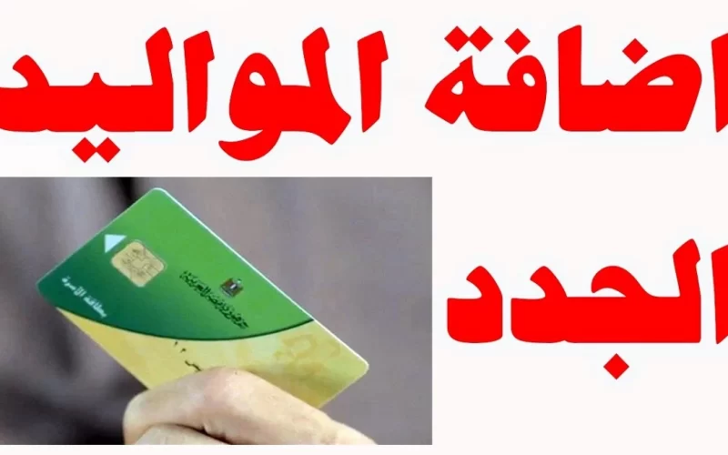 موقع دعم مصر.. اضافة المواليد الجدد لبطاقة التموين 2023 بالرقم القومي عبر tamwin.com.eg
