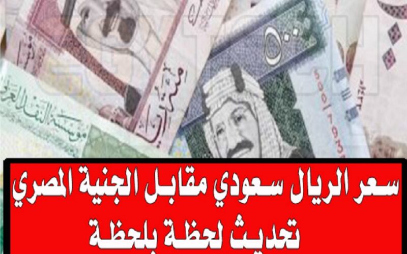 سعر الريال مقابل الجنيه المصري اليوم السبت 28 اكتوبر 2023 في البنوك والسوق المصرفية
