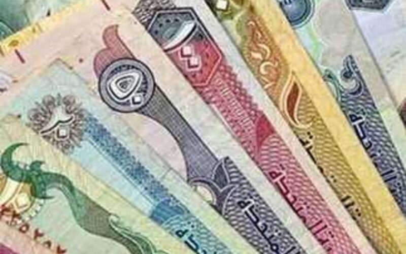 سعر الدرهم الإماراتي لحظة بلحظة في السوق السوداء والبنوك المصرية