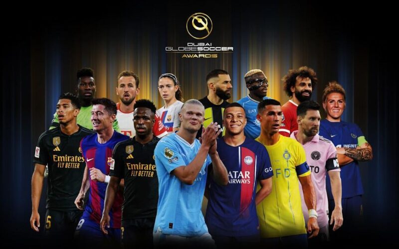 “Globe Soccer” رابط التصويت جلوب سوكر 2023 وقائمة المرشحين لأفضل لاعب في العالم