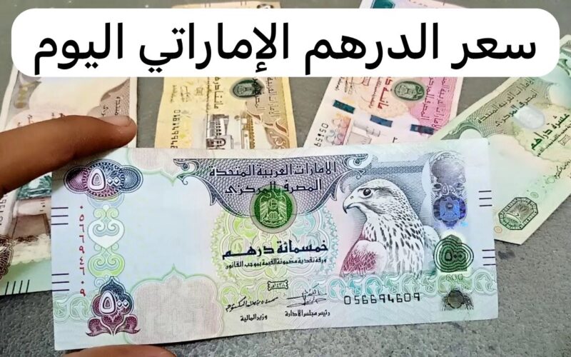 كم سعر الدرهم الاماراتي اليوم مقابل الجنيه المصري الثلاثاء 26/12/2023 في البنوك