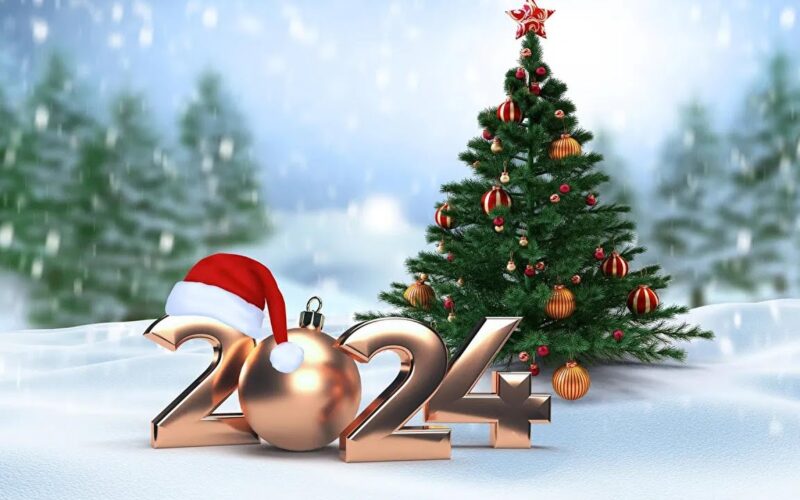 “هابي كريسماس” عبارات تهنئة بالعام الجديد 2024 Happy New Year للأصدقاء والاهل