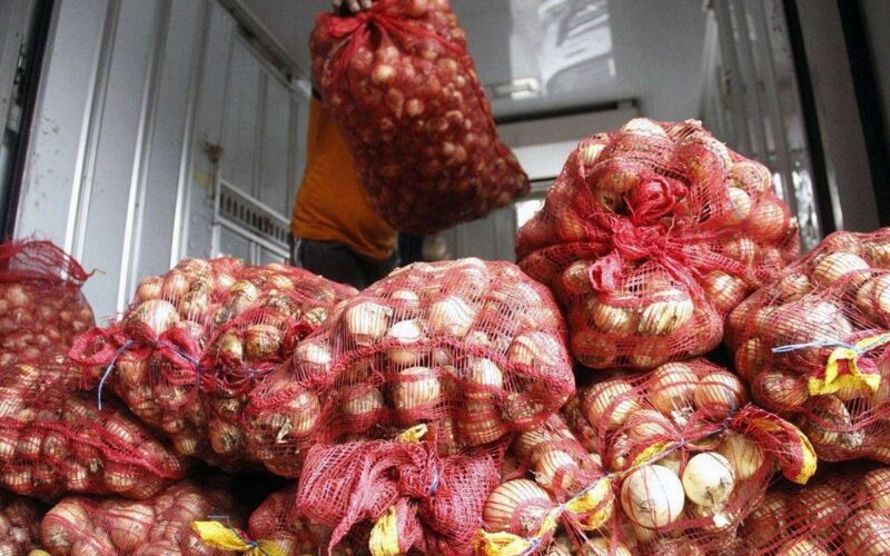 أسعار البصل الأحمر الجديد اليوم في سوق العبور الخميس 28 ديسمبر 2023 واسعار الخضروات