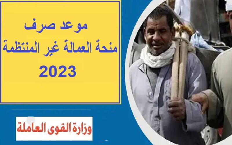 “مبروك عليك” صرف منحة العمالة الغير منتظمة 1000 جنيه 2024 والاستعلام عن القبول وشروط الصرف