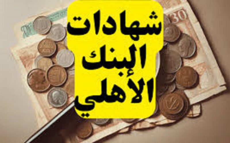 “الشهاده البلاتينيه” شهادات البنك الاهلي المصري الجديده 2024 بعائد يصل الي 27%