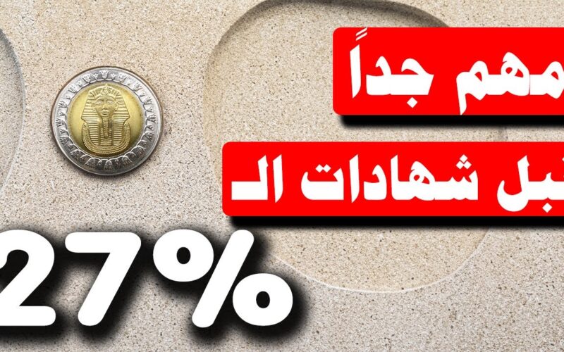 “أعلي فائدة” شهادات البنك الأهلي المصري مرتفعة العائد 27% و23.5% يناير 2024