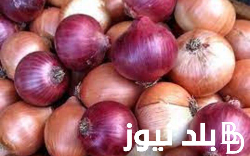 ارتفاع أسعار البصل اليوم في سوق العبور بتاريخ السبت 20 يناير 2024