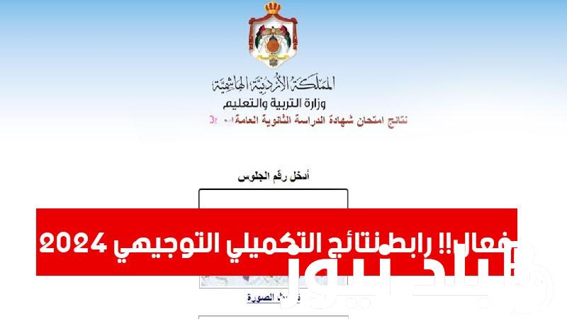 “Jordan التوجيهي” .. رابط moe.gov.jo الاستعلام عن نتائج التكميلي 2024 الأردن من موقع وزارة التعليم الأردنية