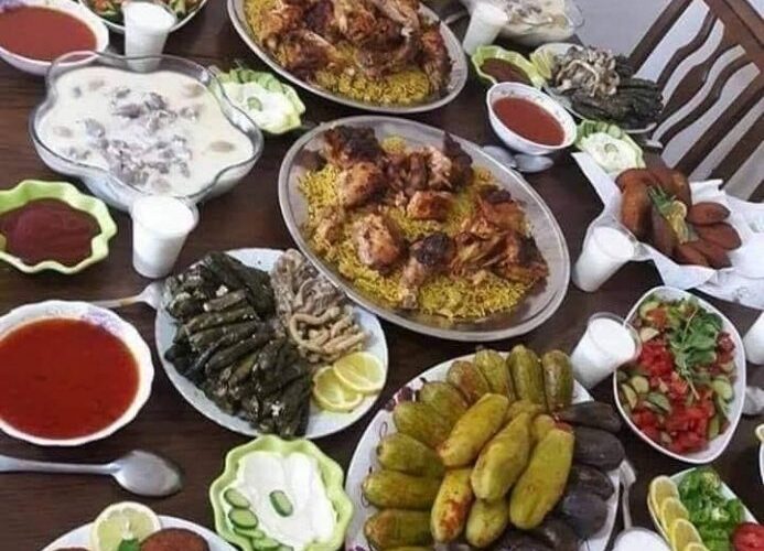 جدول اكلات رمضان بالصور | قائمة أكلات لشهر رمضان توفر عليك مجهود التفكير
