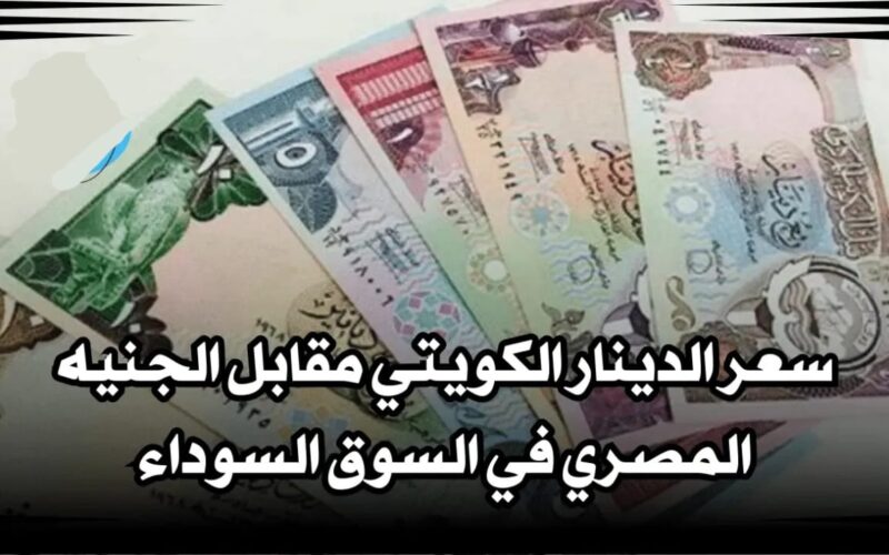 هبوط تاريخي.. سعر الدينار الكويتي في السوق السوداء اليوم الجمعة 1 مارس 2024 وجميع البنوك