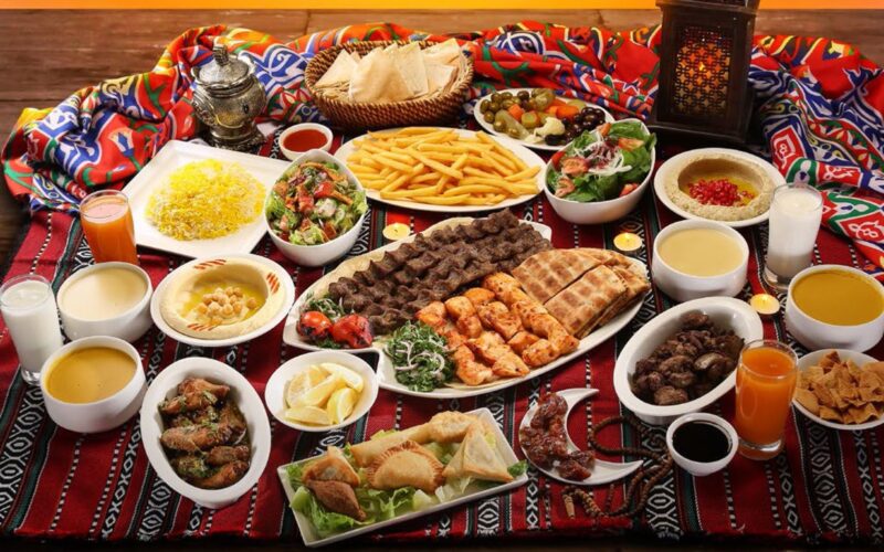 إليكم جدول وجبات لافطار رمضان 1445_2024 بمجموعة من الأفكار السهله والسريعة