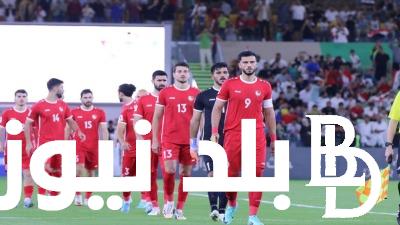 “التفاصيل كامله” هل سوريا تأهلت لكأس العالم 2026 وما هو ترتيب المنتخب السوري