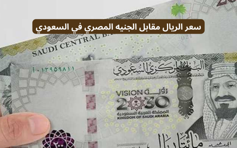 الكبسة وصلت كام؟.. سعر الريال السعودي في السوق السوداء اليوم الثلاثاء 9 ابريل 2024 وجميع البنوك