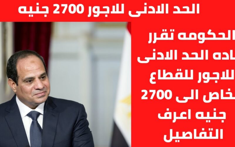 رسميًا: رفع الحد الادنى للاجور القطاع الخاص 2024 .. المجلس القومى للاجور يُعلن