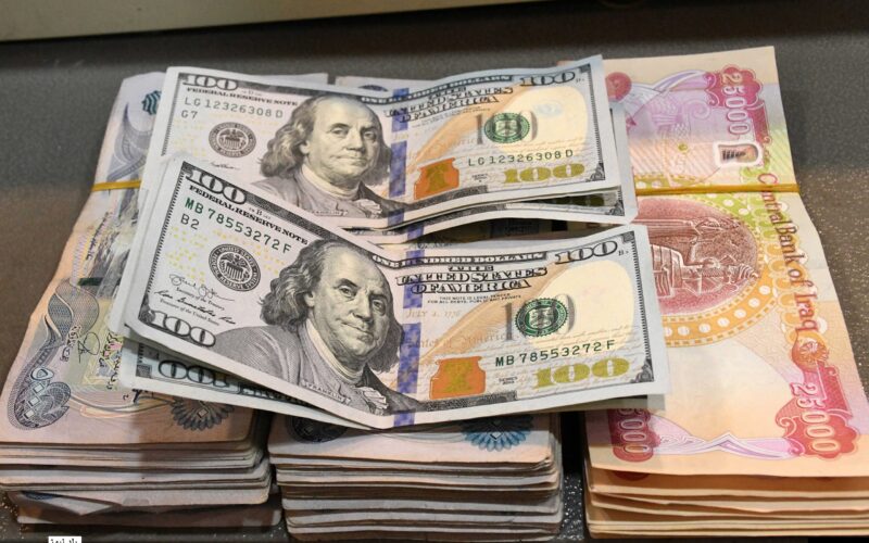 “الدولار × الدينار” سعر 100 دولار في العراق اليوم الإثنين بتاريخ 27 آيار 2024 في السوق السوداء