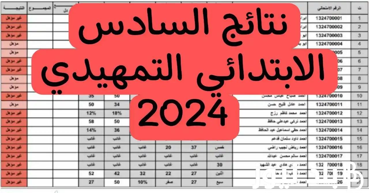 صدرت NOW.. نتائجنا نتائج السادس الابتدائي 2024 ميسان وكركوك بالاسم والرقم الامتحاني من خلال موقع وزارة التربية العراقية epedu.gov.iq