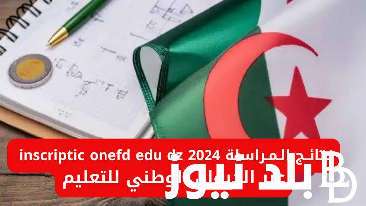 من هُنا موقع نتائج مراسلة 2024 في الجزائر للاستعلام الكترونيًا عبر www.onefd.edu.dz وخطوات حساب معدل النجاح