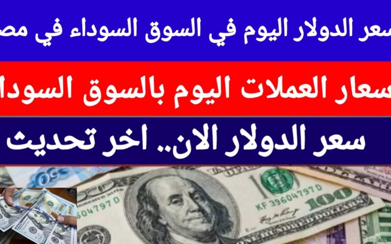 “الدولار ينطلق بقوة الان” 5 دولار كم جنيه مصري في السوق السوداء اليوم الاحد 23 يونيو 2024 وجميع البنوك في مصر