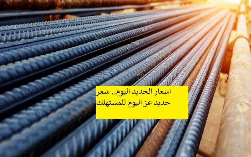 “عز حير المستهلك” سعر طن الحديد اليوم في مصر الاحد 9 يونيو 2024 في جميع الشركات والمصانع