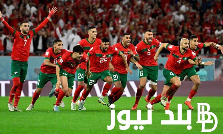 جميع القنوات المفتوحة الناقلة لمباراة المغرب على النايل سات امام زامبيا في تصفيات كأس العالم 2026