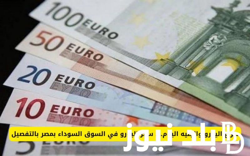 الاوروبي عامل كم في مصر اليوم؟.. سعر اليورو اليوم في السوق السوداء مقابل الجنية المصري الخميس 25 يوليو 2024