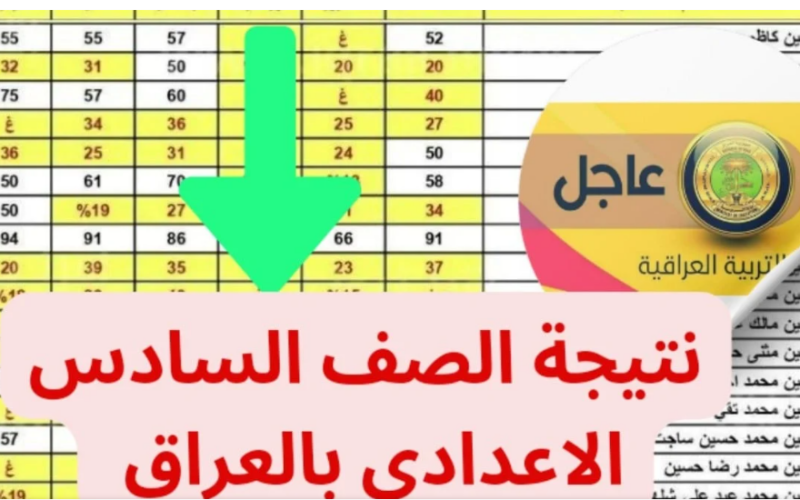 link.. نتائج سادس اعدادي 2024 اربيل الدور الاول في العراق عبر موقع epedu.gov.iq