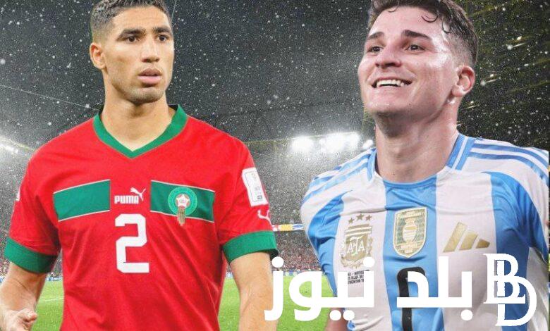 موعد مباراة المغرب والارجنتين في الجولة الأولي من إفتتاحيه مباريات أولمبياد باريس 2024