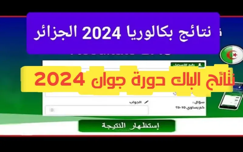 من هنا لينكـ نتائج البكالوريا الجزائر دورة جوان 2024.. وخطوات الحصول على نتائج البكالوريا الجزائر 2024