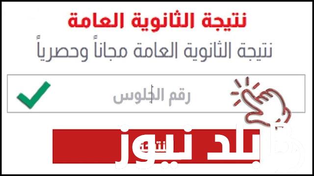 “رسميًا خلال ساعات” موعد إعلان نتيجة الثانوية العامة 2024 بالأسم ورقم الجلوس ورابط الحصول على النتيجة من هنا moe.gov.eg