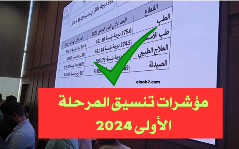 من هُنا.. نتيجة تنسيق الثانوية العامة توقعات المرحلة الأولى 2024 ورابط التسجيل من خلال tansik.digital.gov.eg