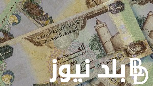 عملة الإمارات بقت بكام؟ .. سعر الدرهم الإماراتي اليوم الجمعه الموافق 2/8/2024 في السوق السوداء مقابل الجنيه المصري