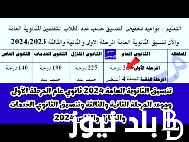 ياترى هلحق كلية ولا معهد؟ الكليات المتاحة للمرحلة الثانية ادبي للتنسيق الجامعي لعام 2024