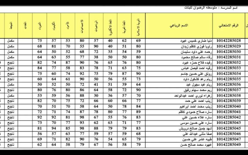 “DIRECT LINK” رابط نتائج السادس الابتدائي 2024 دور ثاني بالاسم والرقم الامتحاني عبر موقع وزارة التربية العراقية epedu.gov.iq