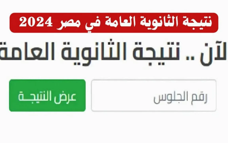 وفقا لوزارة التربية والتعليم المصرية.. نتيجة الثانوية العامة الدور الثاني من خلال موقع وزارة التربية والتعليم الإلكتروني