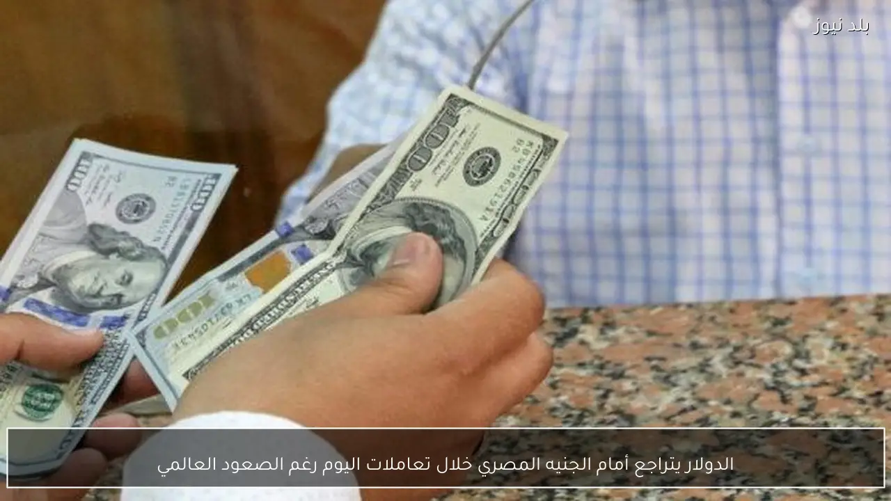 الدولار يتراجع أمام الجنيه المصري خلال تعاملات اليوم رغم الصعود العالمي