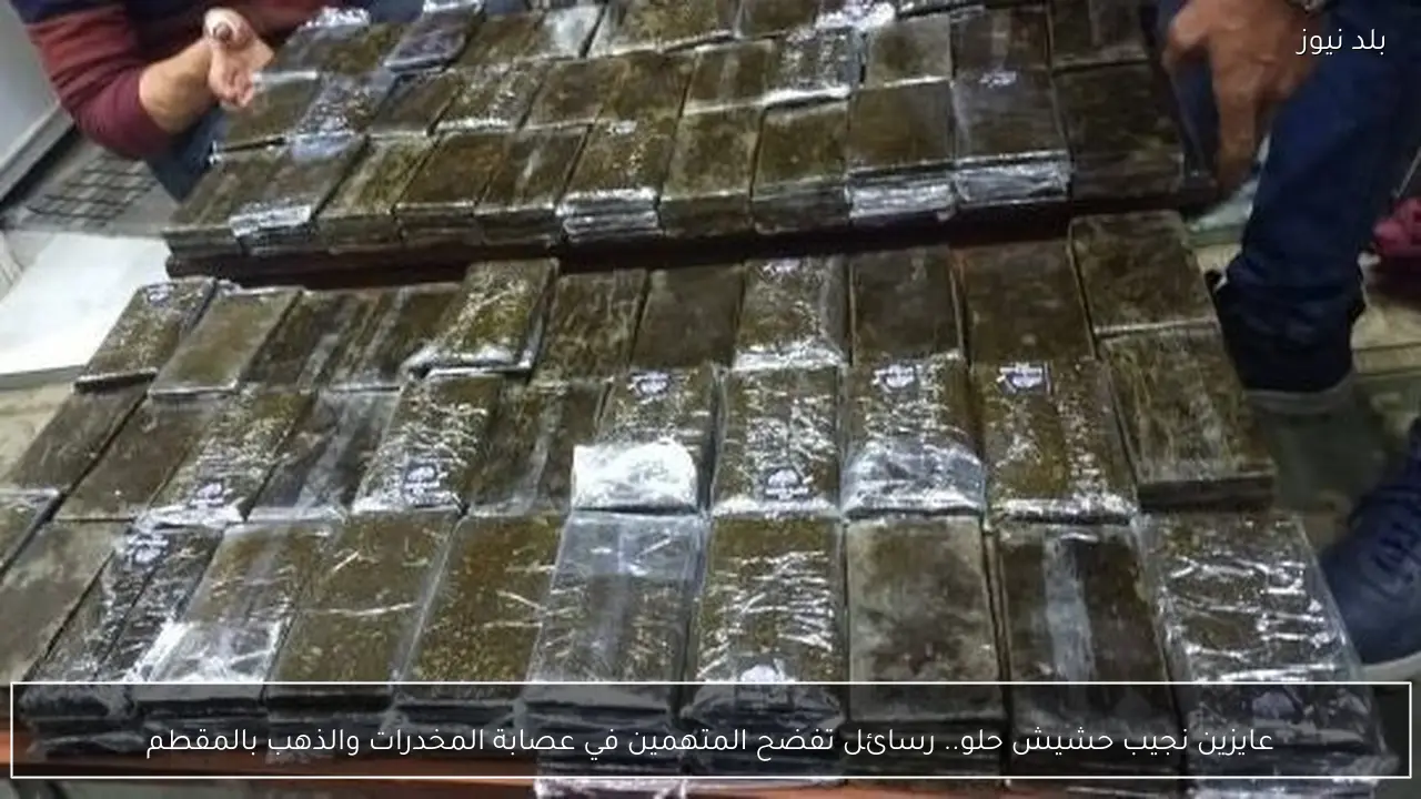 عايزين نجيب حشيش حلو.. رسائل تفضح المتهمين في عصابة المخدرات والذهب بالمقطم