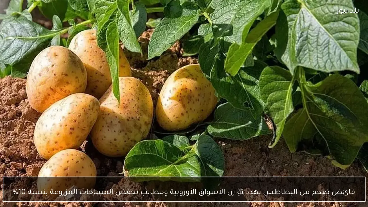 فائض ضخم من البطاطس يهدد توازن الأسواق الأوروبية ومطالب بخفض المساحات المزروعة بنسبة 10%