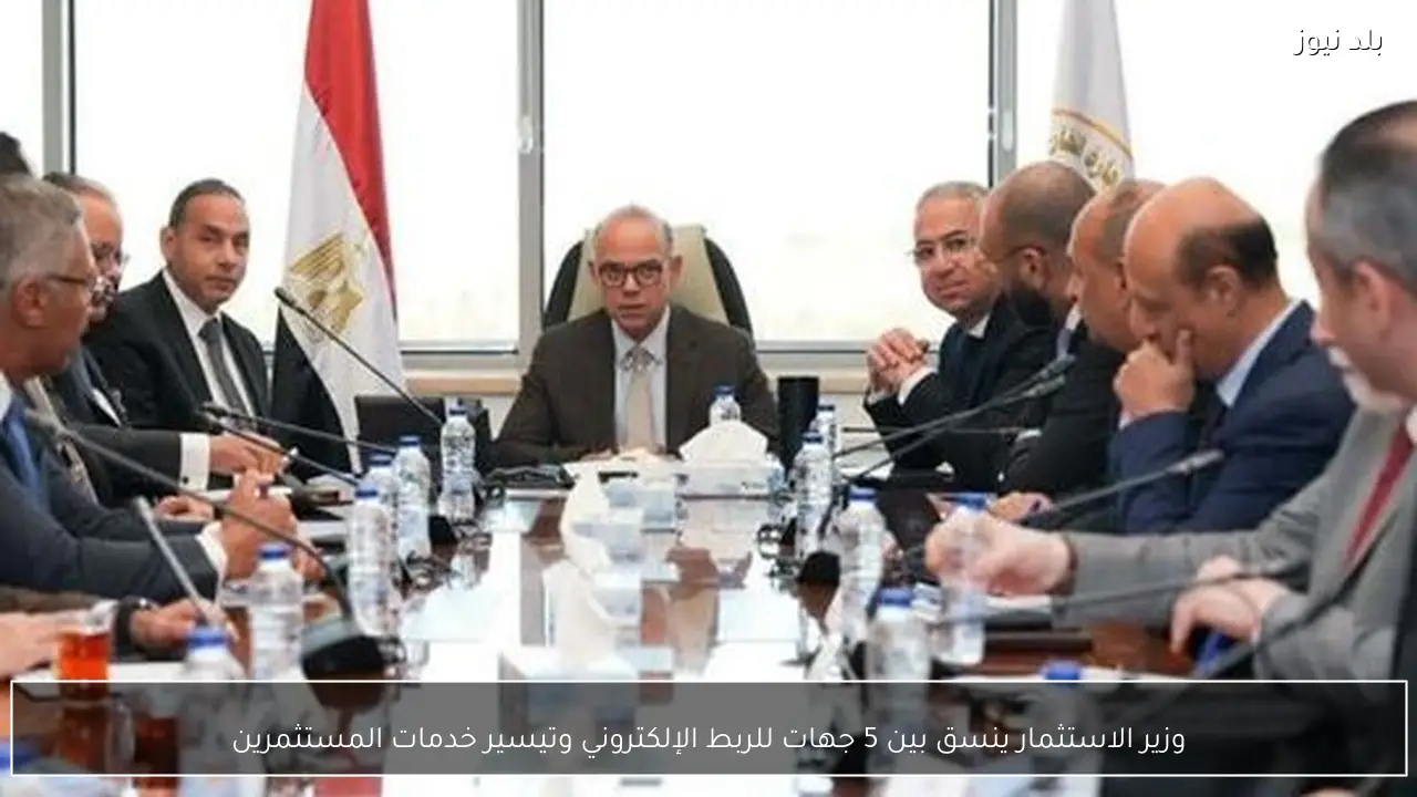وزير الاستثمار ينسق بين 5 جهات للربط الإلكتروني وتيسير خدمات المستثمرين
