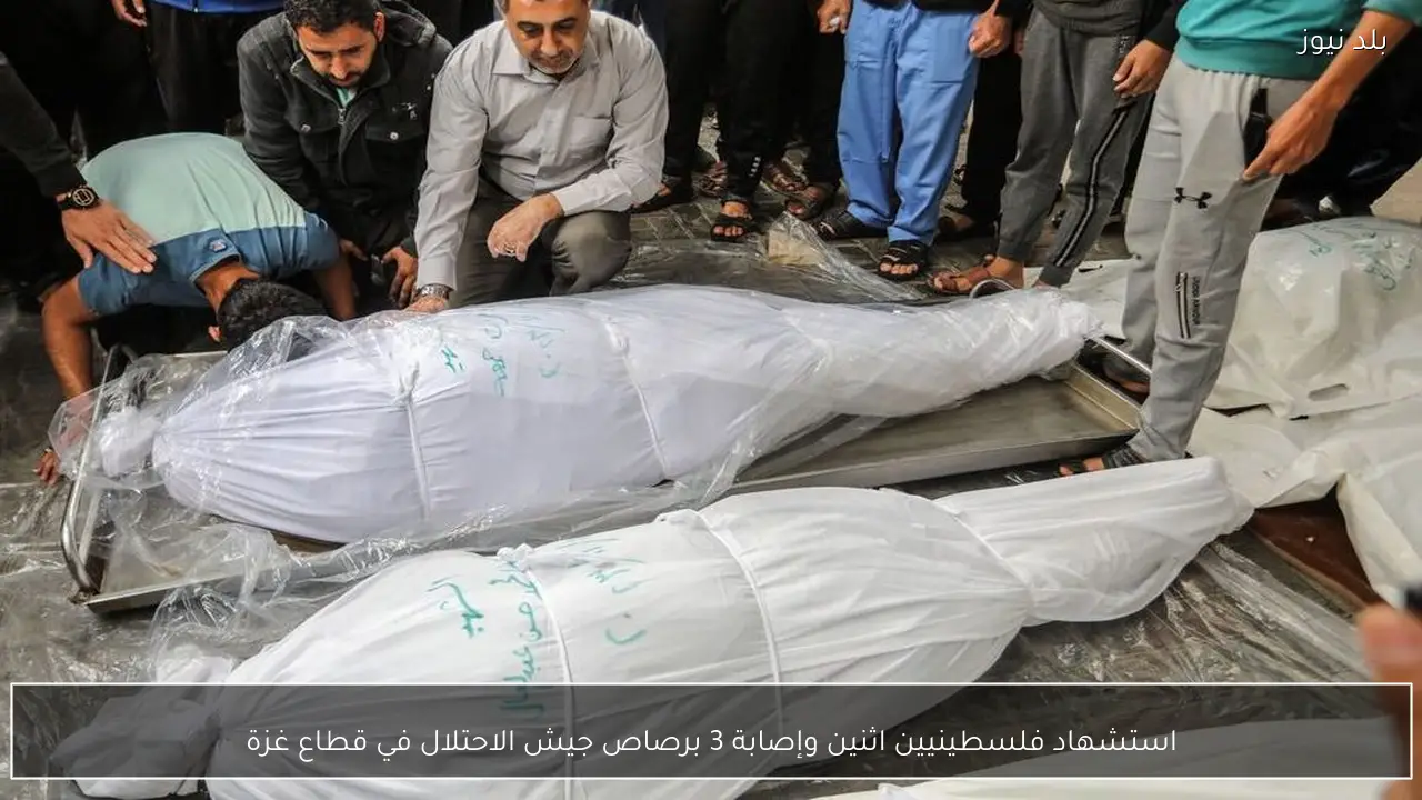 استشهاد فلسطينيين اثنين وإصابة 3 برصاص جيش الاحتلال في قطاع غزة