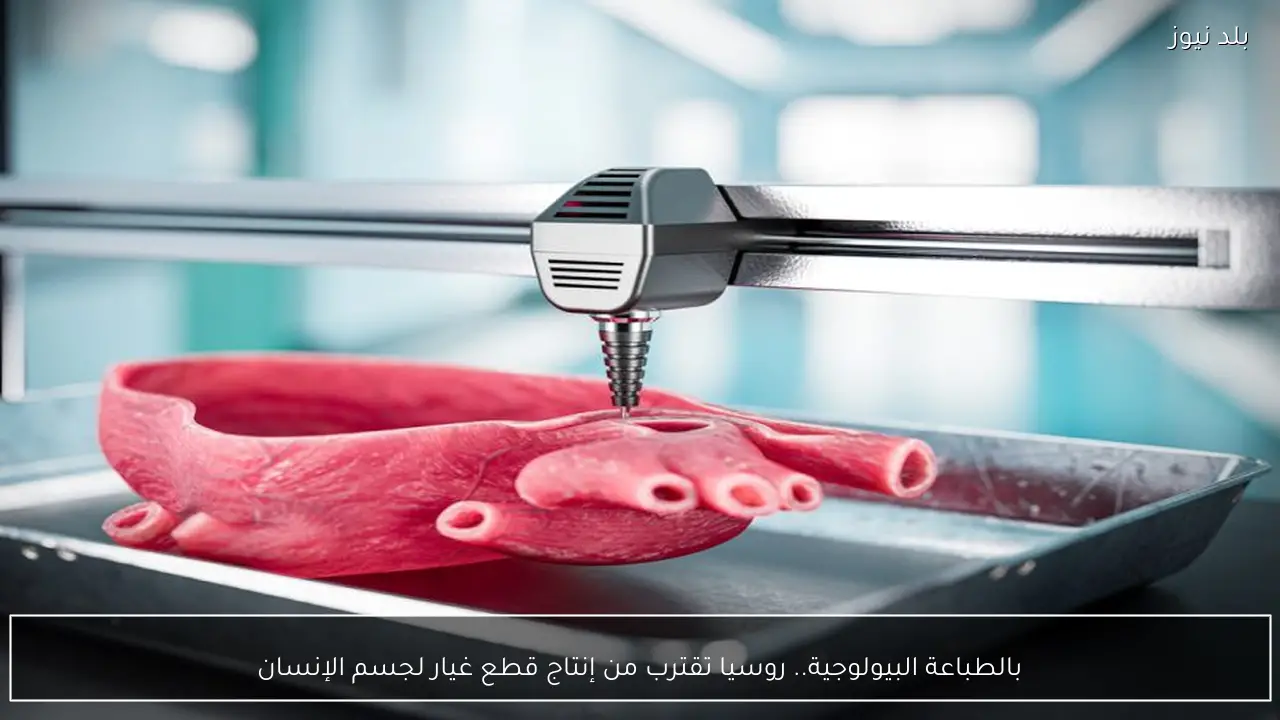 بالطباعة البيولوجية.. روسيا تقترب من إنتاج قطع غيار لجسم الإنسان