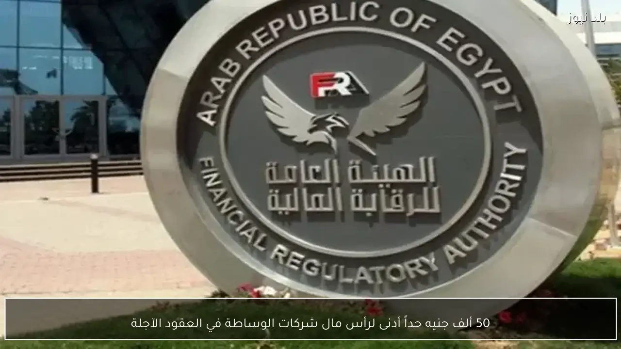 50 ألف جنيه حداً أدنى لرأس مال شركات الوساطة في العقود الآجلة