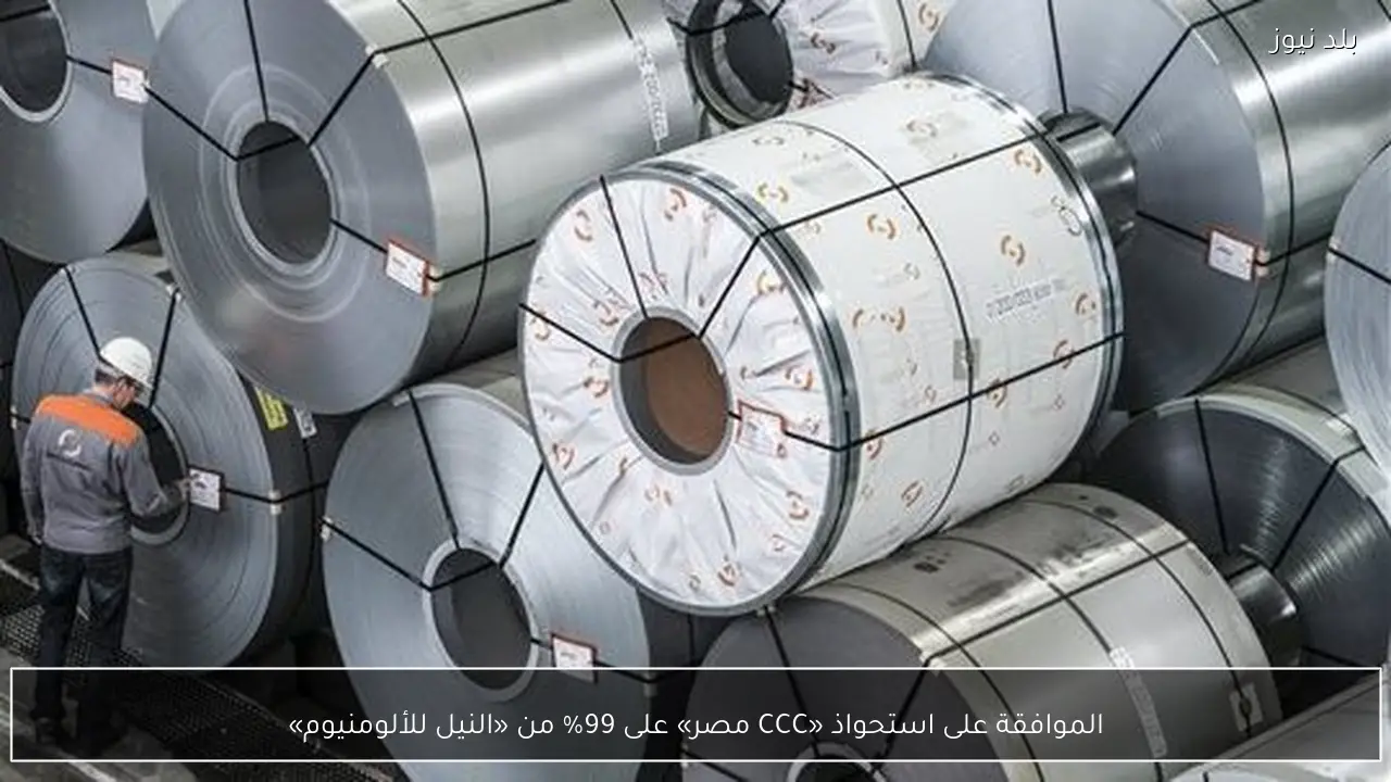 الموافقة على استحواذ «CCC مصر» على 99% من «النيل للألومنيوم»