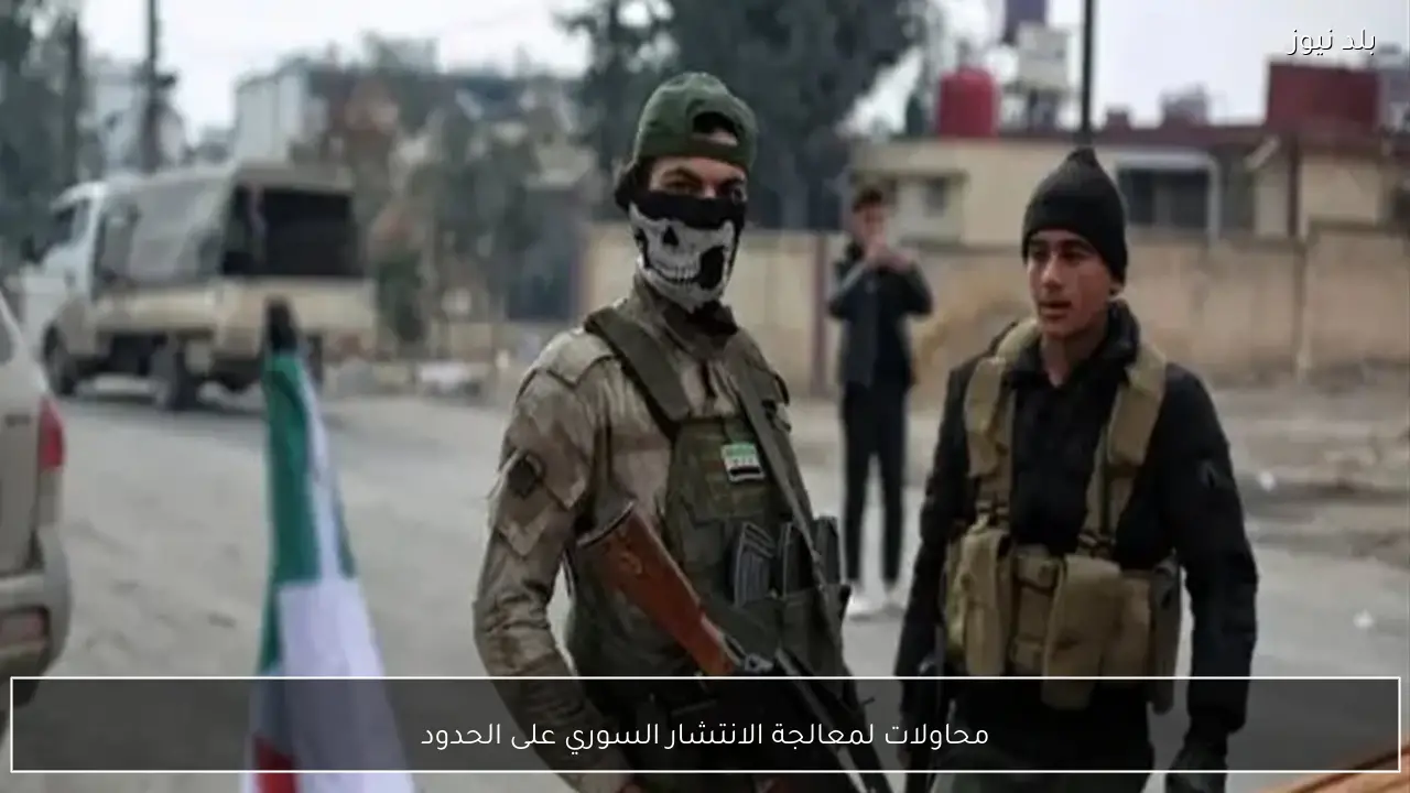 محاولات لمعالجة الانتشار السوري على الحدود