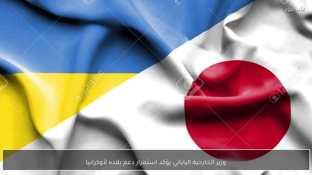 وزير الخارجية الياباني يؤكد استمرار دعم بلاده لأوكرانيا