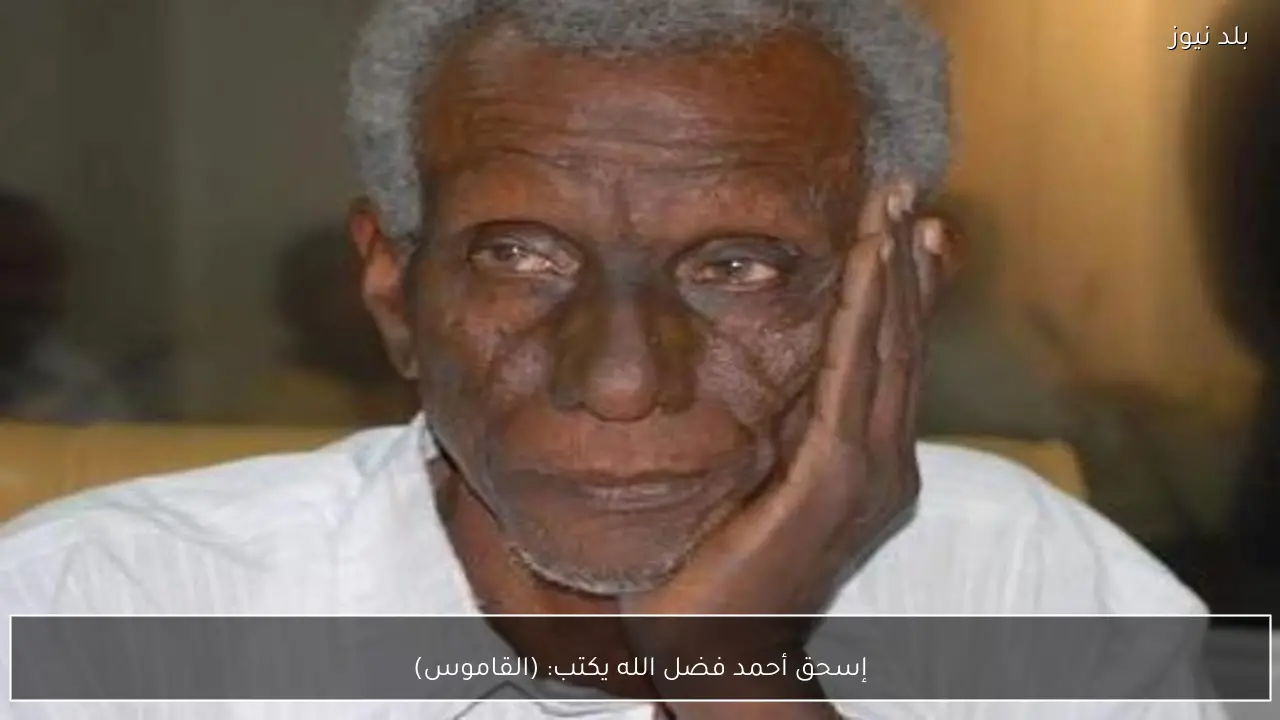 إسحق أحمد فضل الله يكتب: (القاموس)