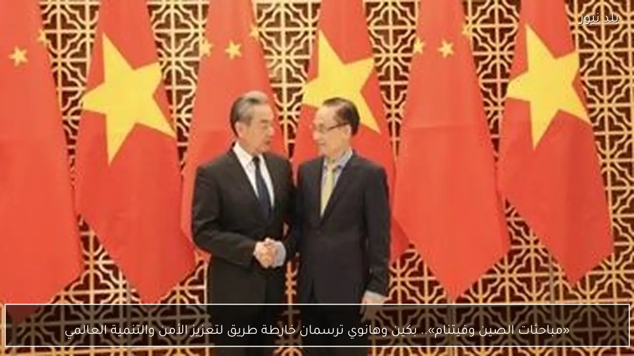 «‏مباحثات الصين وفيتنام».. بكين وهانوي ترسمان خارطة طريق لتعزيز الأمن والتنمية العالمي