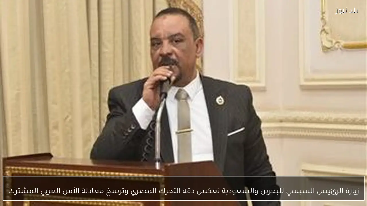 زيارة الرئيس السيسي للبحرين والسعودية تعكس دقة التحرك المصري وترسخ معادلة الأمن العربي المشترك