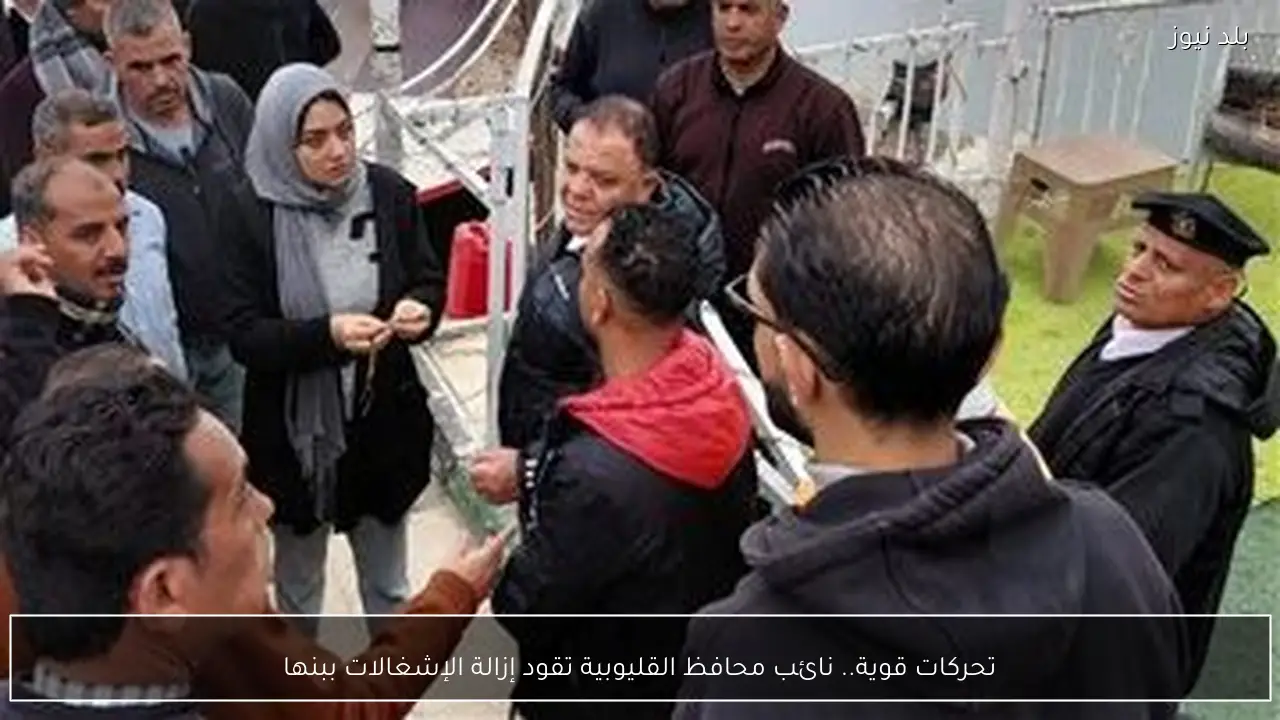 تحركات قوية.. نائب محافظ القليوبية تقود إزالة الإشغالات ببنها